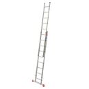 KRAUSE Schiebeleiter MONTO Fabilo silber 18 Sprossen, H:...