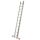 KRAUSE Schiebeleiter MONTO Fabilo silber 24 Sprossen, H: 355,0 cm