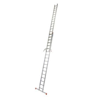 KRAUSE Schiebeleiter MONTO Fabilo silber 36 Sprossen, H: 525,0 cm