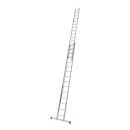 KRAUSE Schiebeleiter MONTO Robilo silber 30 Sprossen, H:...