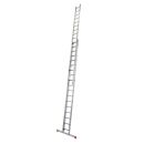 KRAUSE Schiebeleiter MONTO Robilo silber 36 Sprossen, H:...