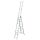 KRAUSE Vielzweckleiter MONTO Tribilo silber 3x 10 Sprossen, H: 297,0 cm