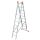 KRAUSE Vielzweckleiter MONTO Tribilo silber 3x 10 Sprossen, H: 297,0 cm