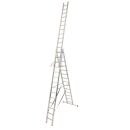KRAUSE Vielzweckleiter MONTO Tribilo silber 3x 14...