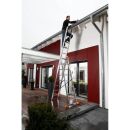 KRAUSE Vielzweckleiter MONTO Tribilo silber 3x 8 Sprossen, H: 245,0 cm