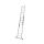KRAUSE Vielzweckleiter MONTO Tribilo silber 3x 8 Sprossen, H: 245,0 cm