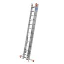 KRAUSE Vielzweckleiter MONTO Tribilo silber 3x 12...