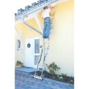 KRAUSE Vielzweckleiter CORDA silber 3x 6 Sprossen, H: 168,0 cm