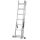 KRAUSE Vielzweckleiter CORDA silber 3x 7 Sprossen, H: 200,0 cm