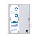 Showdown® Displays Schaukasten Economy XS silber 4x...
