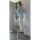 KRAUSE Stehleiter einseitig CORDA silber 3 Stufen, H: 125,0 cm