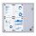 Showdown® Displays Schaukasten Economy XS silber 6x DIN A4 71,1 x 2,6 x 65,5 cm, 1 St.