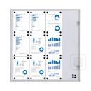 Showdown® Displays Schaukasten Economy XS silber 12x...