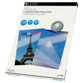 LEITZ Laminierfolien UDT glänzend für A3 100 micron, 100 St.