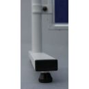 FRANKEN ECO Standfuß grau, 1 St.