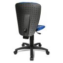 Topstar Kinderdrehstuhl High Scool®, 70570 CA40 Stoff blau, Gestell schwarz