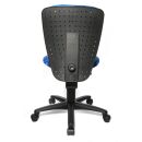 Topstar Kinderdrehstuhl High Scool®, 70570 CA40 Stoff blau, Gestell schwarz