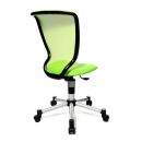 Topstar Kinderdrehstuhl Titan Junior, 71487 S05 Stoff grün, Gestell silber