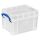 Really Useful Box Aufbewahrungsboxen-Set transparent, 1 Set