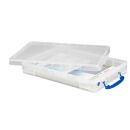 Really Useful Box Aufbewahrungsbox 10,0 l transparent 34,0 x 52,0 x 8,5 cm, 1 St.