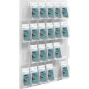 helit Wandprospekthalter the clearly transparent 1/3 DIN...