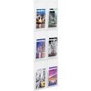 helit Wandprospekthalter the placativ transparent 1/3 DIN...