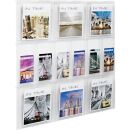helit Wandprospekthalter the placativ transparent DIN A4,...