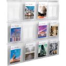 helit Wandprospekthalter the placativ transparent DIN A4...