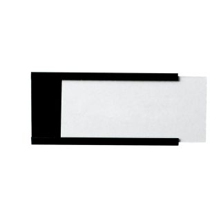 36 Legamaster Etikettenhalter magnetisch schwarz 6,0 x 3,0 cm