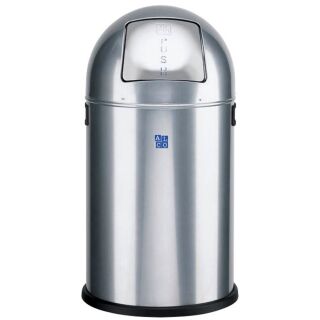 ALCO Mülleimer 20,0 l silber, 1 St.