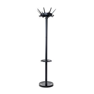 MAUL Kleiderständer Caligo 9408090 schwarz Metall 32 Haken 46,0 x 175,0 cm, 1 St.