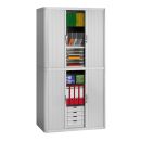 PAPERFLOW easyOffice Rollladenschrank lichtgrau ohne...