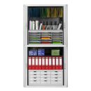 PAPERFLOW easyOffice Rollladenschrank lichtgrau ohne...