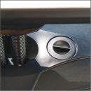Kundenstopper WindPro DIN A0, Farbe RAL 9005 tiefschwarz (pulverbeschichtet) ohne Top-Schild