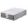 DURABLE Schubladenbox VARICOLOR®  dunkelgrau mit bunten Farblinien 760327, DIN C4 mit 3 Schubladen