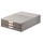 DURABLE Schubladenbox VARICOLOR®  dunkelgrau mit bunten Farblinien 760327, DIN C4 mit 3 Schubladen