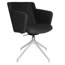 Topstar Besuchersessel SFH 1.0 anthrazit edelstahl, Optik...