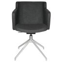 Topstar Besuchersessel SFH 1.0 anthrazit edelstahl, Optik...