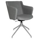 Topstar Besuchersessel SFH 1.0 hellgrau edelstahl, Optik...