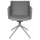 Topstar Besuchersessel SFH 1.0 hellgrau edelstahl, Optik...