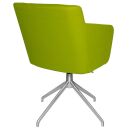 Topstar Besuchersessel SFH 1.0 grün edelstahl, Optik matt Stoff 58,0 x 66,0 x 87,0 - 90,0 cm, 1 St.