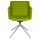 Topstar Besuchersessel SFH 1.0 grün edelstahl, Optik matt Stoff 58,0 x 66,0 x 87,0 - 90,0 cm, 1 St.