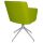 Topstar Besuchersessel SFH 1.0 grün edelstahl, Optik matt Stoff 58,0 x 66,0 x 87,0 - 90,0 cm, 1 St.