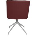Topstar Besuchersessel SFH 1.0 bordeaux edelstahl, Optik matt Stoff 58,0 x 66,0 x 87,0 - 90,0 cm, 1 St.