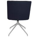 Topstar Besuchersessel SFH 1.0 dunkelblau edelstahl, Optik matt Stoff 58,0 x 66,0 x 87,0 - 90,0 cm, 1 St.