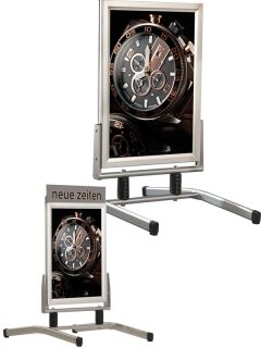 Kundenstopper Swing Master, DIN A0 ohne Top-Schild