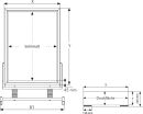 Kundenstopper Swing Master, DIN A0 ohne Top-Schild