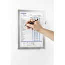 DURABLE Magnetrahmen DURAFRAME® MAGNETIC NOTE silber...