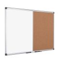 Bi-Office Whiteboard-Pinnwand MAYA KOMBI 150,0 x 120,0 cm Kork braun