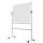 Bi-Office mobiles Whiteboard MAYA 150,0 x 100,0 cm weiß emaillierter Stahl